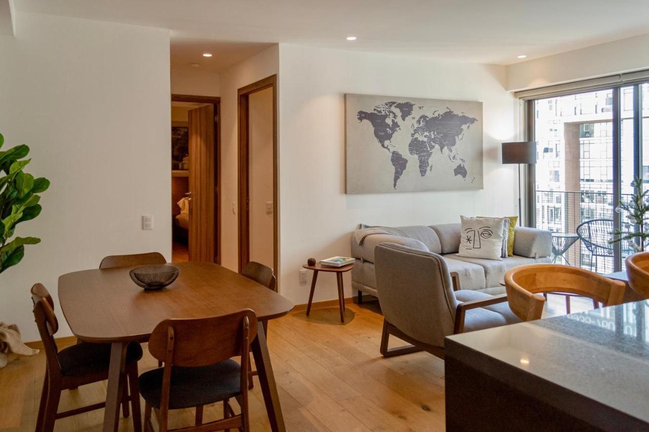 Mi Zona Lodging Condesa Kota Meksiko Bagian luar foto