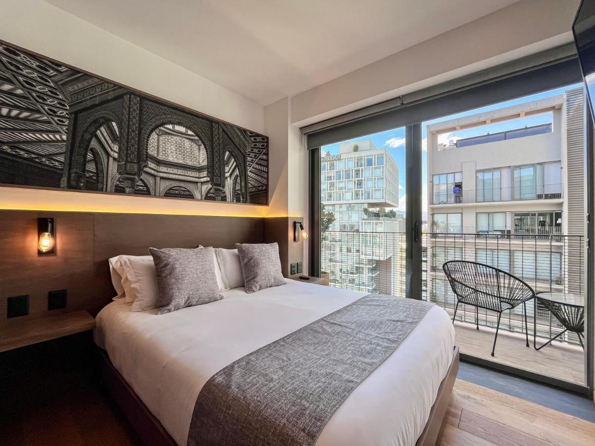 Mi Zona Lodging Condesa Kota Meksiko Bagian luar foto