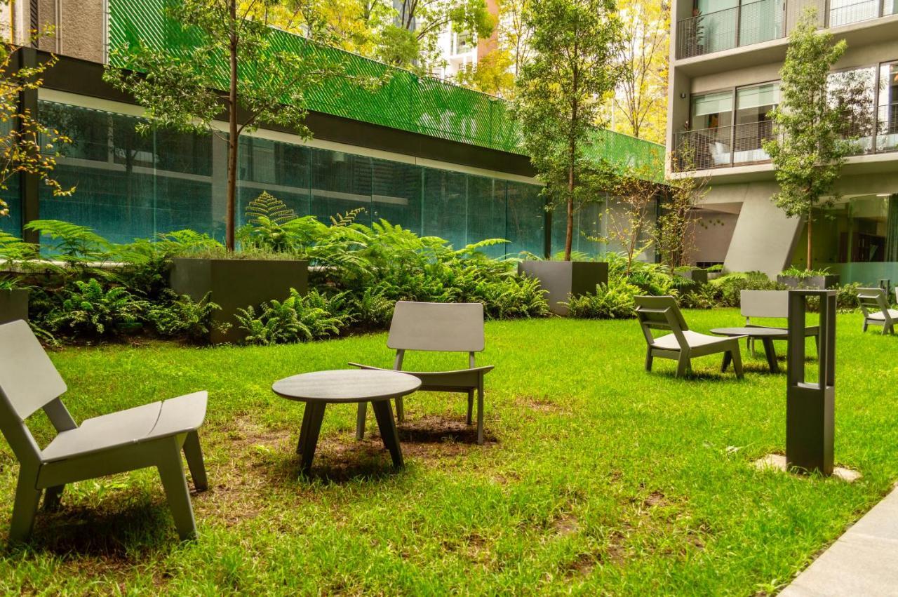 Mi Zona Lodging Condesa Kota Meksiko Bagian luar foto